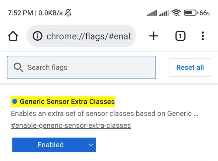 Enabling sensors